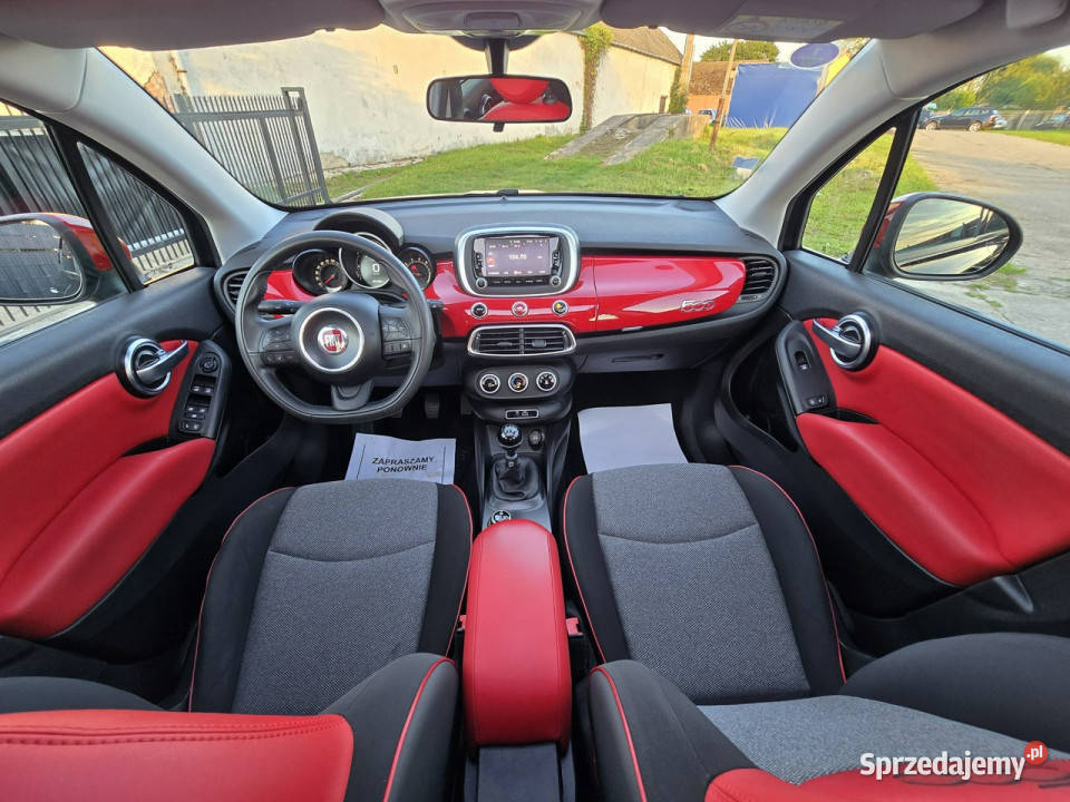 Fiat 500x ślicznyzGazemZadbanyPanorama czujnik parkowania Białogard