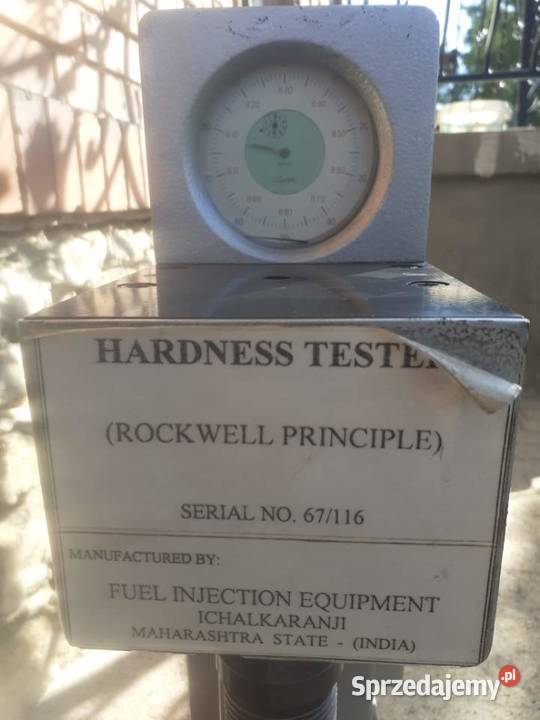 Twardościomierz Rockwell Principle hardness Pozostałe Kraków