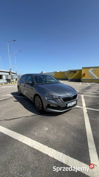 Skoda Scala 10 TSI DSG Ambition FV 23 cesja szary Gdańsk