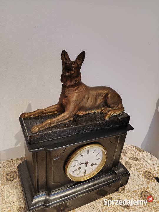 zegar kominkowy marmur Fałków sprzedam