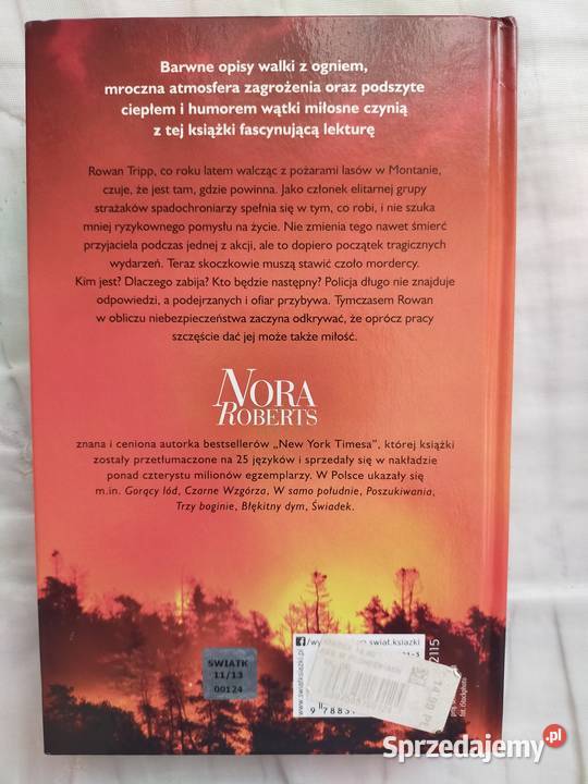 Lasy w płomieniach Nora Roberts Proza i poezja mazowieckie
