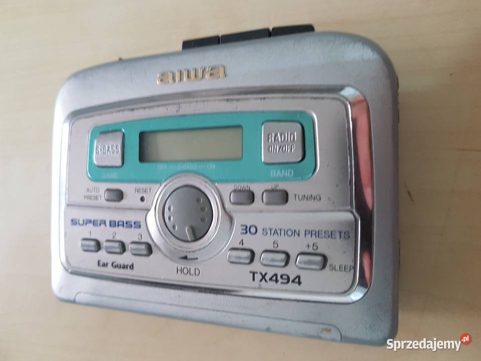 Walkman Aiwa TX494 TX 494 HSTX494 Stereo radio Milicz