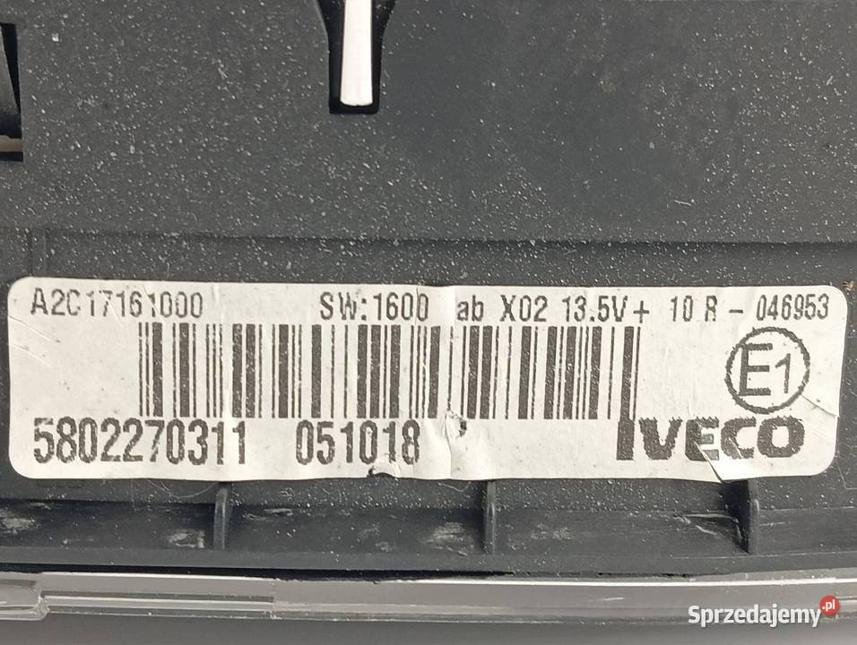 LICZNIK 5802270311 23 D 156 Iveco Daily IV 2014