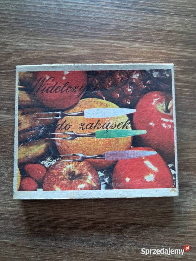 widelczyki do zakąsek z prlu używane stan
