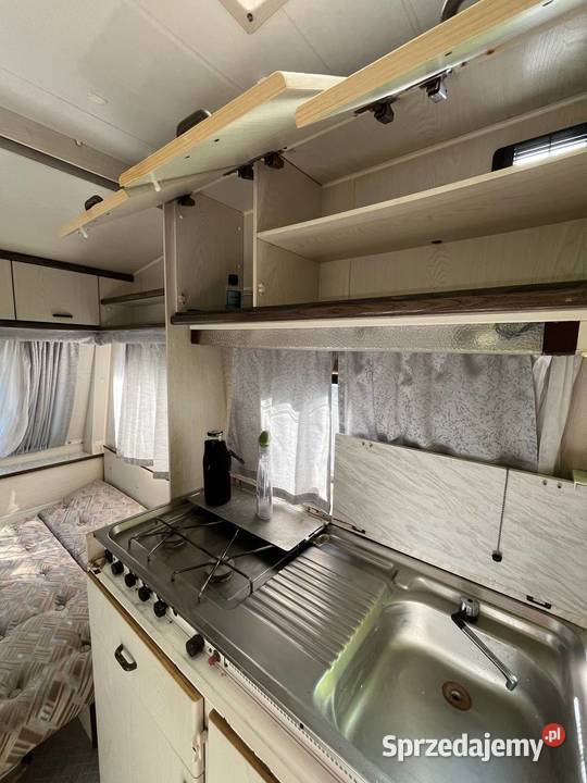 Camping przyczepa Hobby 420 mazowieckie sprzedam