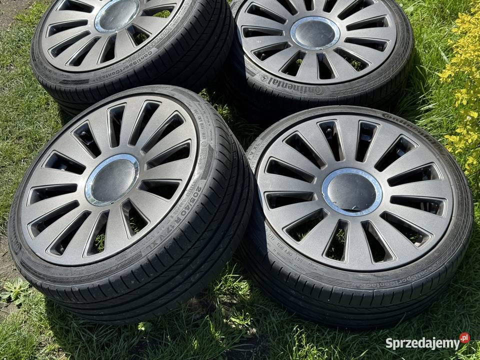 Piękne Felgi 4x108 17 4x100 Opony letnie mazowieckie Baranów