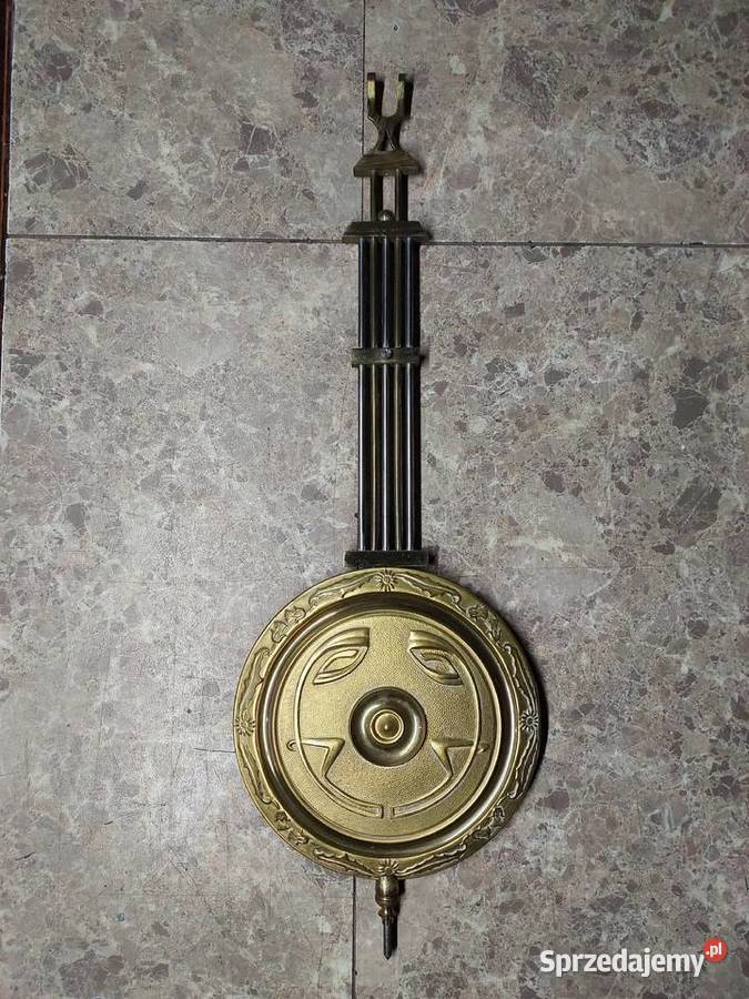 697 Wahadło zdobione starego zegara Junghans 115