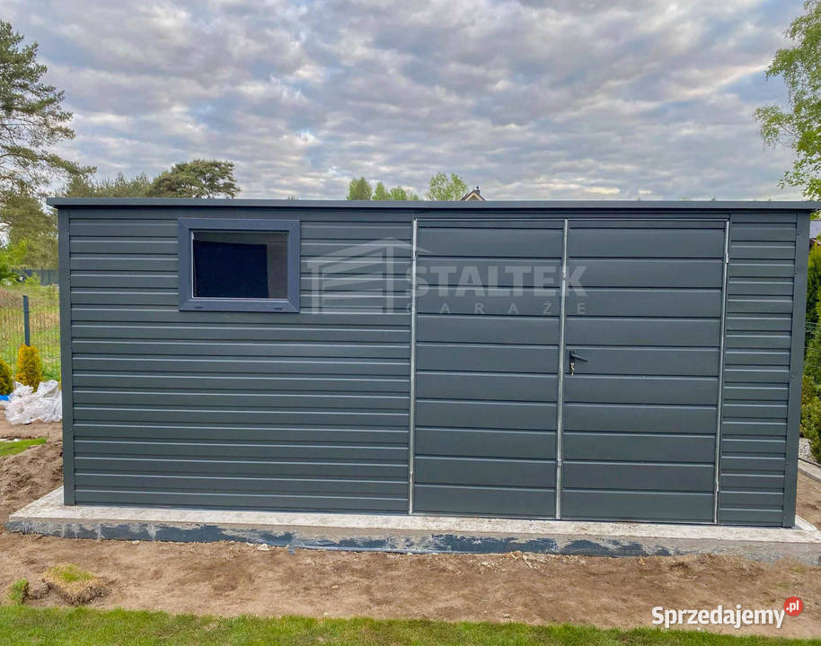 Schowek Domek Ogrodowy 45x3m Drzwi okno dach Niepołomice