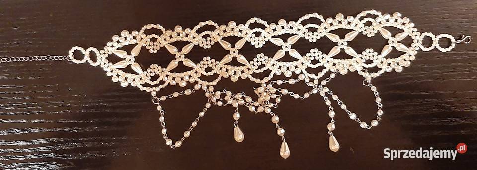 Niespotyka perłowa kolia Warszawa