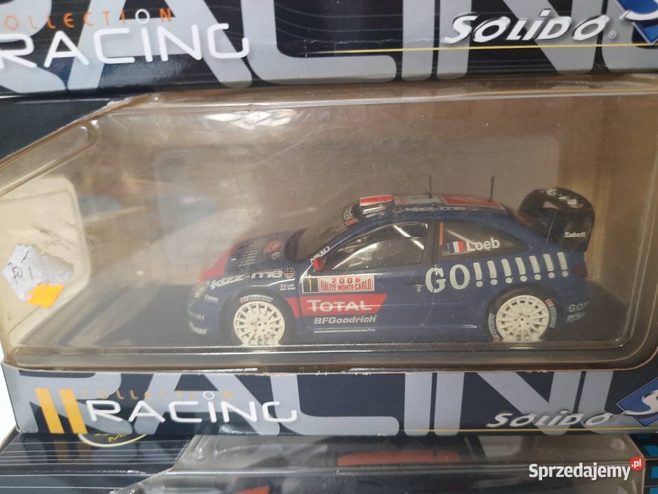 Rajdowe modele solido 143 ford WRC citroen podkarpackie Rzeszów