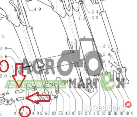 87689913 SWORZEŃ ŁADOWACZA CNH