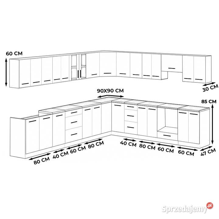 Meble Kuchenne Nowoczesne Narożne Kuchnia Rossa Elbląg