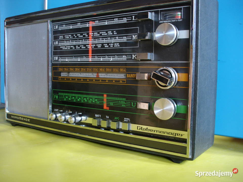 Radio NORDMENDE GLOBEMANAGER Type 191 lubuskie Zielona Góra