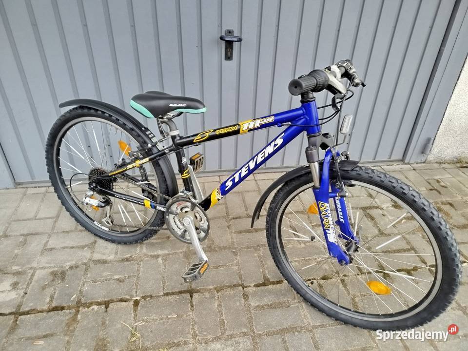 Rower dziecka marki Stevens rama aluminiowa koła