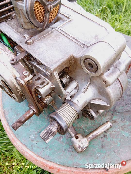 Silnik 023 do motorynki komar Romet dwubiegowy Iława sprzedam