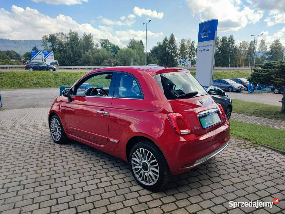 Fiat 500 12 8V Lounge 55 t pełny serwis I 2007 Ustroń