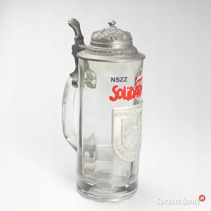 Kufel górniczy KWK Knurów Barbórka 2006 r K35 Porcelana i szkło