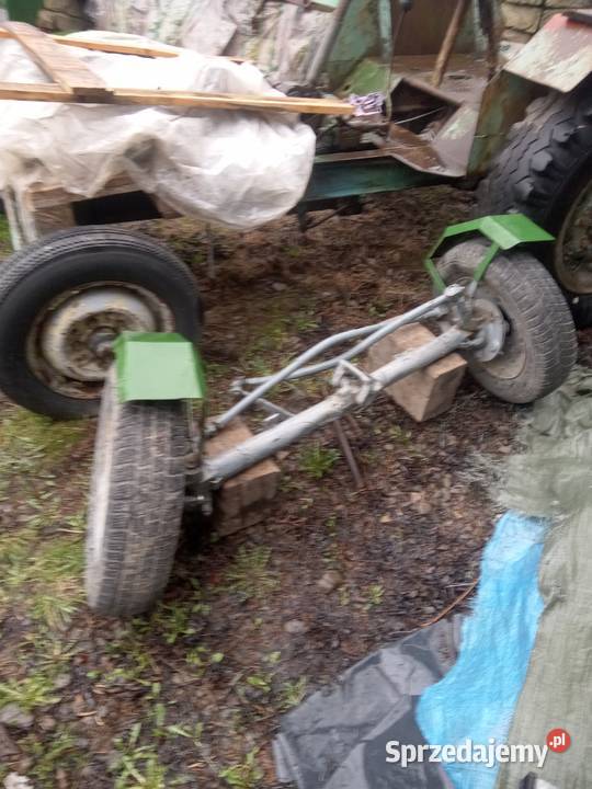 Oś przednia do ciagnika sam Kadcza