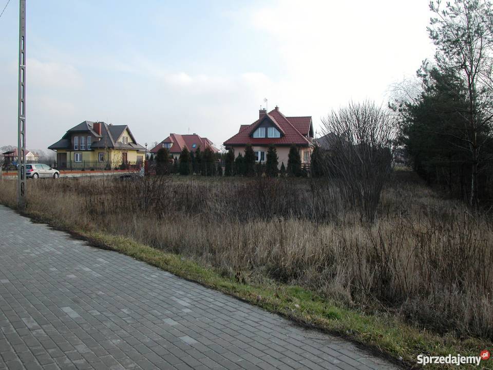 SPRZEDAM DZIAŁKĘ BUDOWLANĄ KAZUŃ BIELANY 1100m2 Kazuń-Bielany