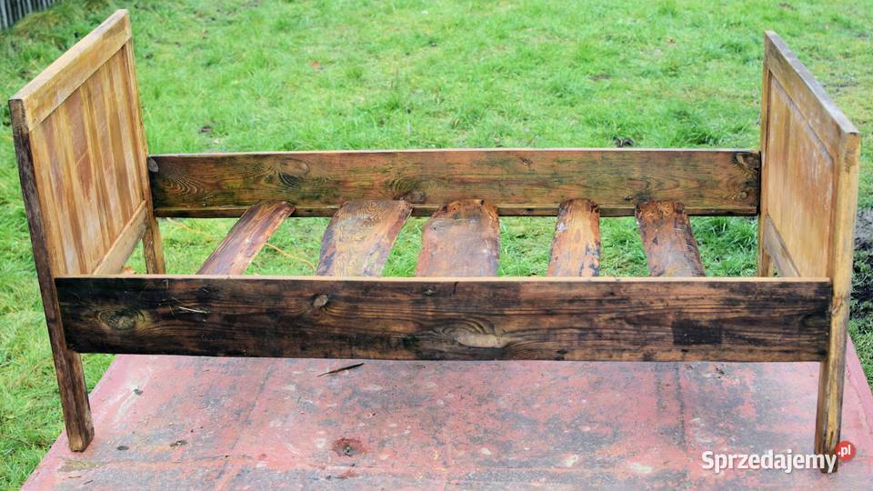 stare drewniane łóżko meble dom pokój antyk Meble Iwierzyce sprzedam