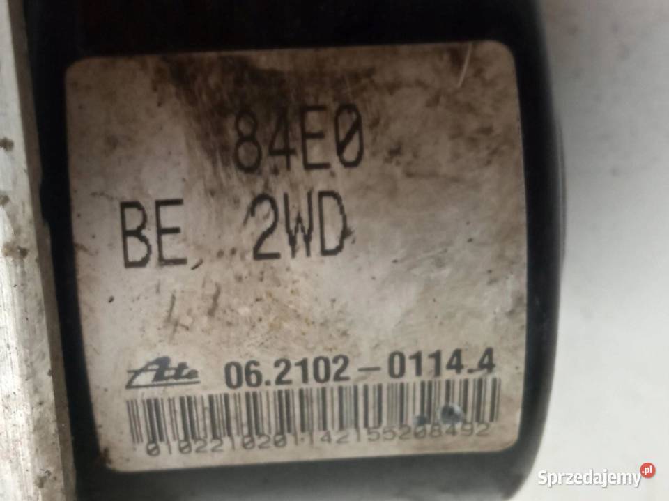 POMPA ABS 84E0 BE2WD 06210201144 Opel Agila I
