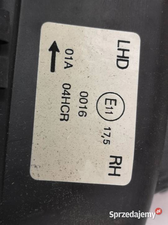 LAMPA PRAWY PRZÓD PEUGEOT 306 19932002 NOWA