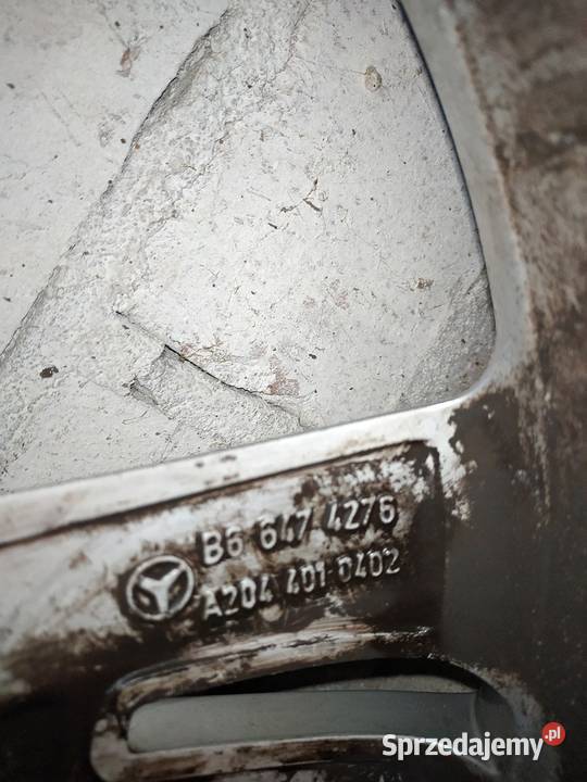 Felga 17 aluminiowa 75Jx17H2 ET47 MERCEDES aluminiowe Konin