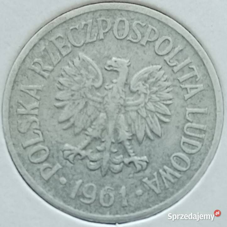 20 Groszy 1961 r 4 PRL Piękne wielkopolskie