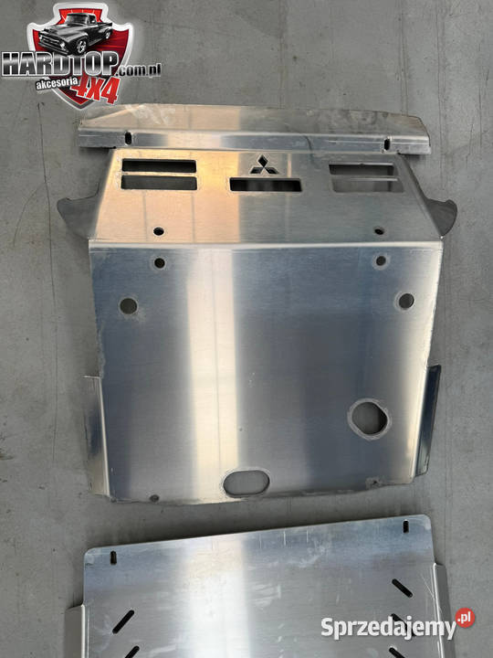KOMPLET Osłon Aluminium 6mm MITSUBISHI PAJERO 4 Pasłęk