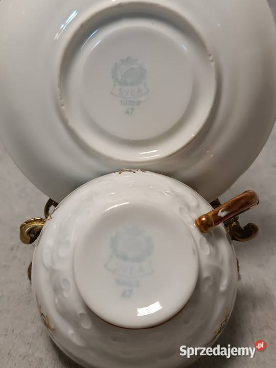 SORAU Carstens Filiżanka SVEA Duet Żary Porcelana i szkło Jelenia Góra