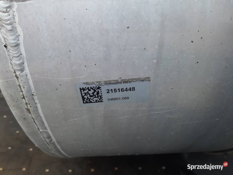 VOLVO FH FM RENAULT ZBIORNIK PALIWA 450L ciężarowe