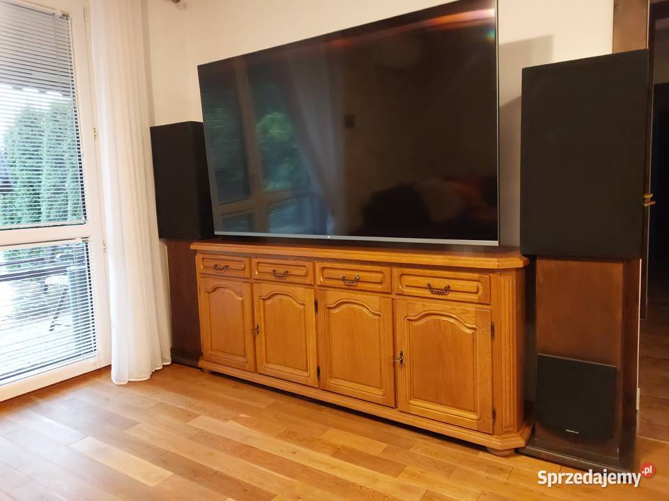Piękna Komoda Dębowa duża 4 drzwiowa Chełm