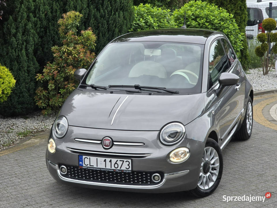 Fiat 500 12 benzyna Iwłaściciel Serwisowany czujnik parkowania Skępe
