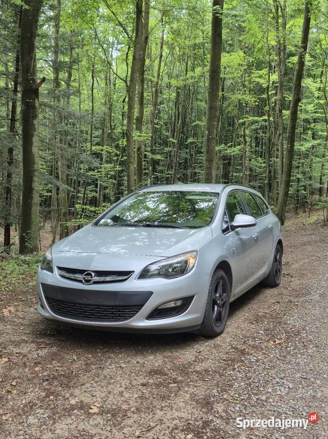 Opel Astra J 16 CDTI EcoFLEX srebrny Żukowo