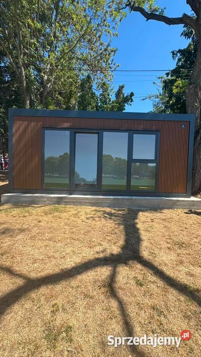 Pawilon handlowy 624 × 290 cm Kontener biurowy przeszklony STEINER MODULAR