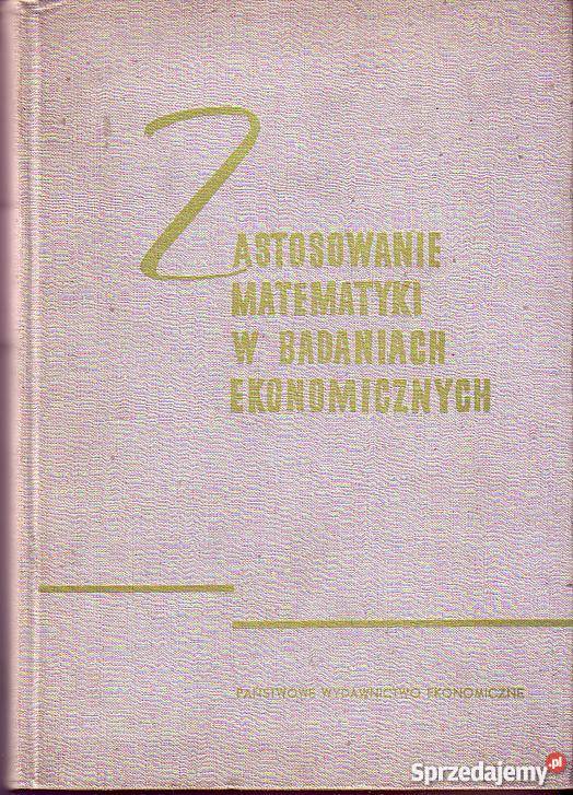 6822 ZASTOSOWANIE MATEMATYKI W BADANIACH Czyrna