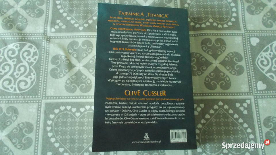 Clive Cussler Tajemnica Titanica