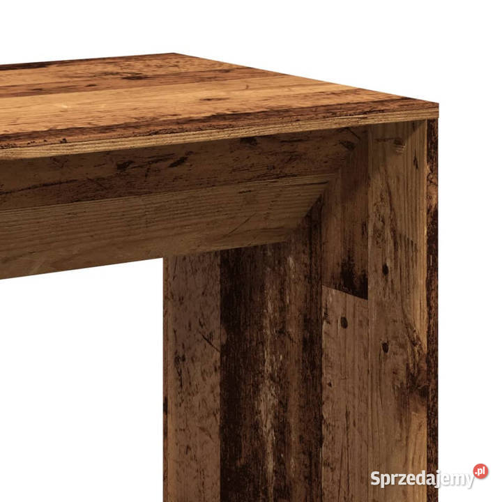 Stolik barowy stare drewno 51x50x1035 WM854425 sprzedam