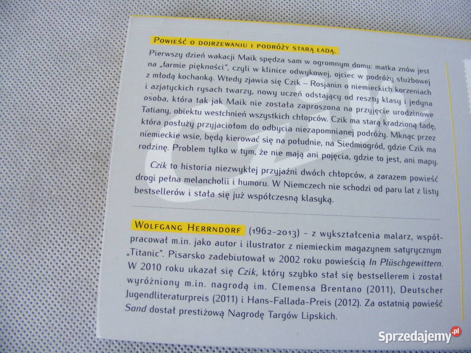 Czik Herrndorf Nie opuszczaj mnie Dom z Oborniki Śląskie