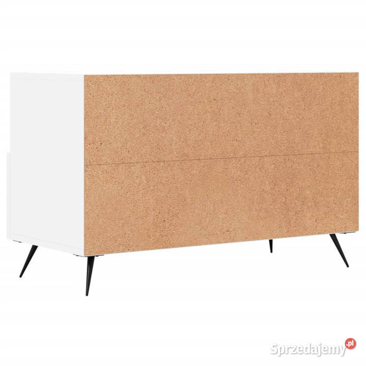 Szafka pod TV biała 80x36x50 materiał Warszawa