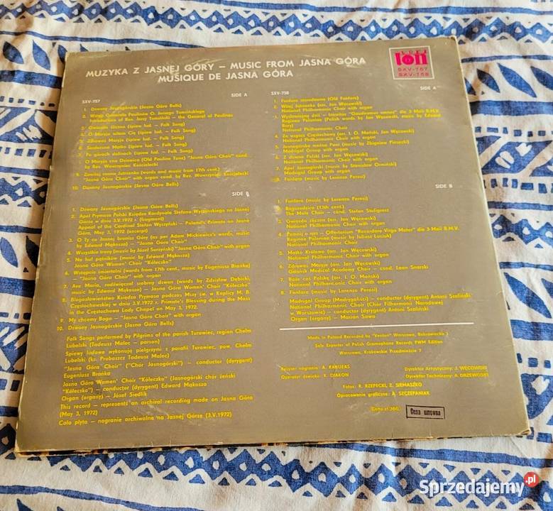 Ave Maria w Muzyce Mazowsze Boże Coś Polskę Płyty i kasety sprzedam