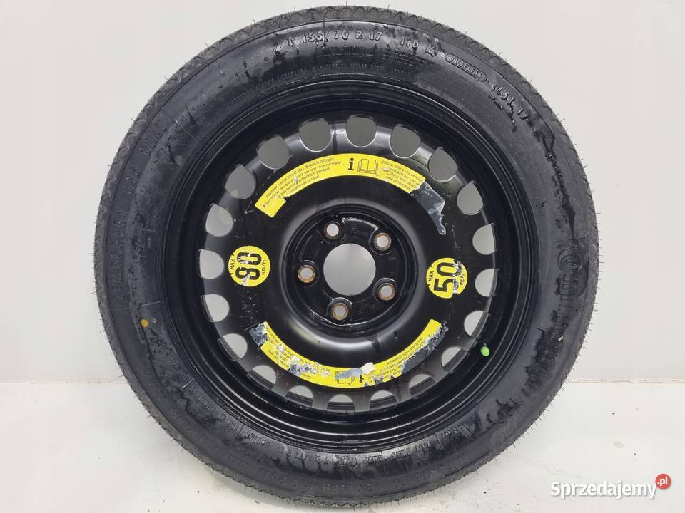 KOŁO DOJAZDOWE Mercedes W211 C219 15570 R17 Chełm