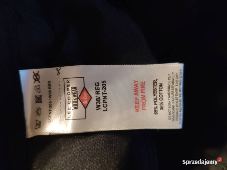 Spodnie męskie Lee Cooper typ Cargo nowe W38 L31 małopolskie sprzedam