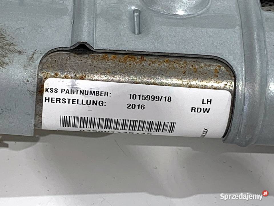 KURTYNA POWIETRZNA LEWY MINI COUNTRYMAN R60 Powietrza