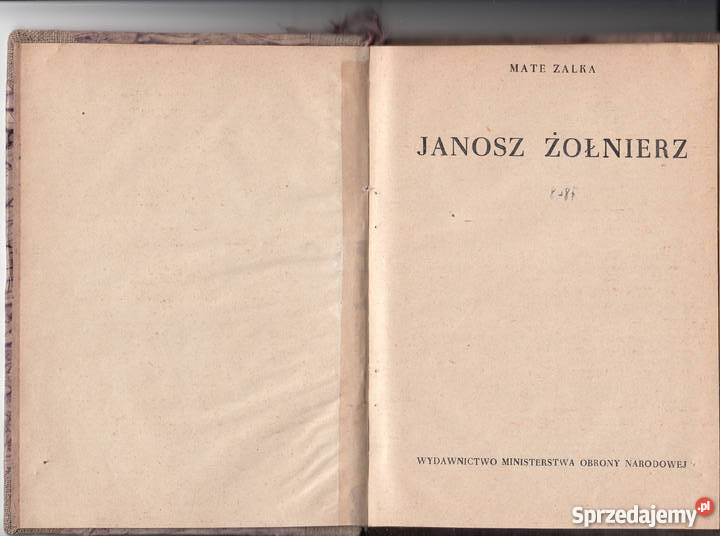 01063 JANOSZ ŻOŁNIERZ MATE ZALKA małopolskie Czyrna