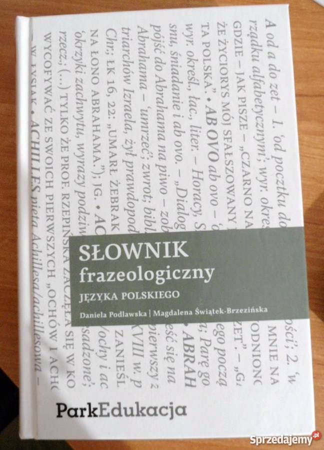 Słownik frazeologiczny języka polskiego