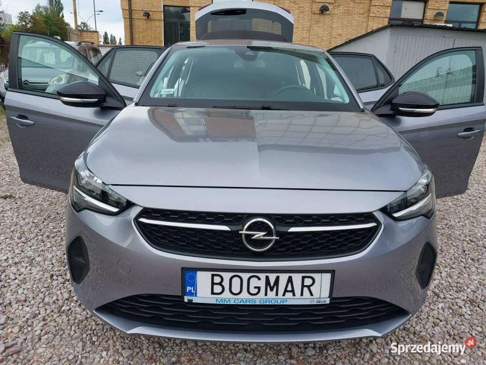 Opel Corsa SALON 100 bezwypadkowy pierwszy wł 27 czujnik deszczu mazowieckie Warszawa