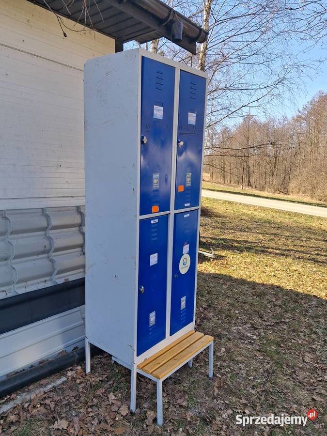 Szafki szatniowe pracownicze małopolskie Gnojnik