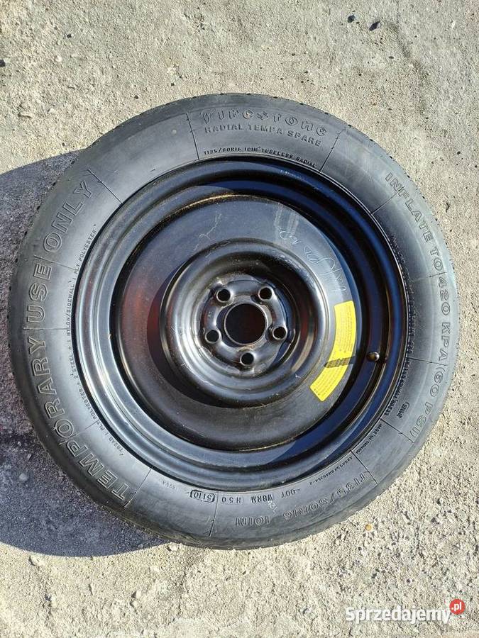 Koło dojazdowe 16 5x100 VW Audi Seat Skoda Koła dojazdowe Lubin
