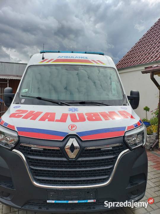 ambulans karetka elektryczne szyby Master Drągowina